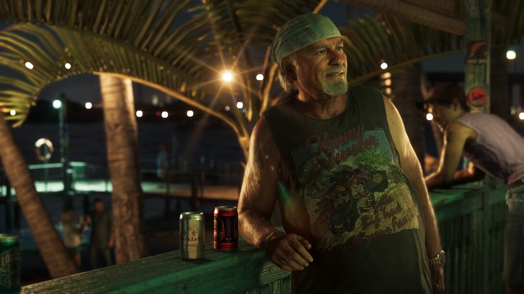 GTA 6 Brian Heder at a bar