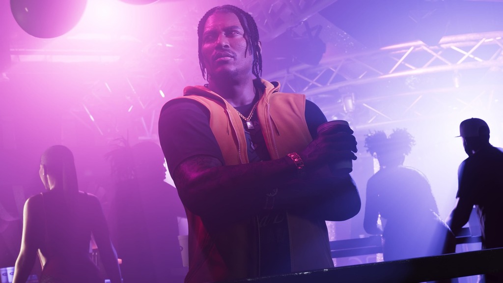 GTA 6 Drequan Priest in a club