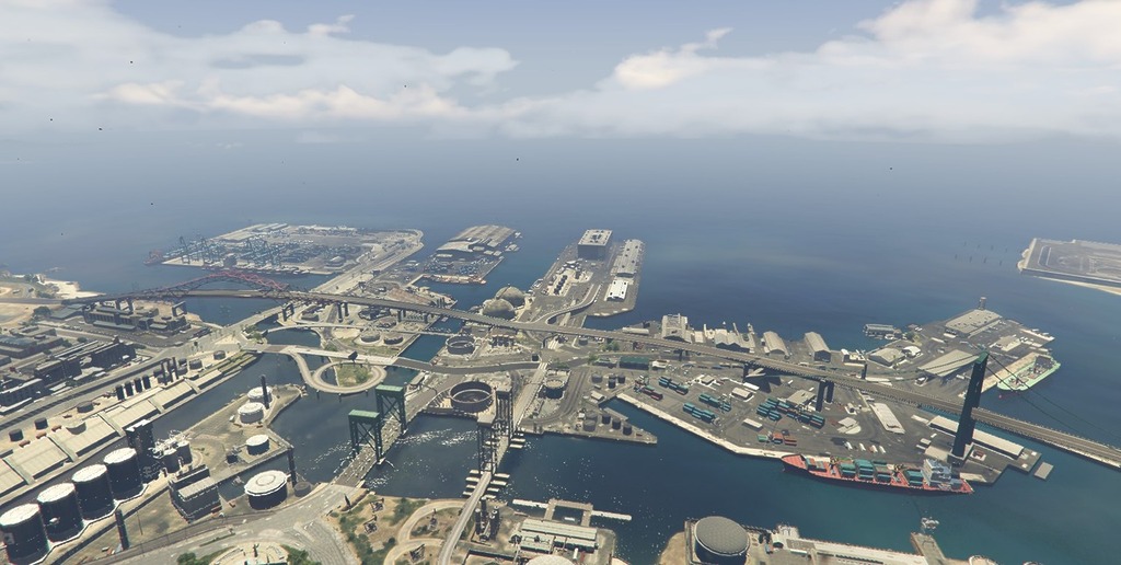 Los Santos Port GTA 5