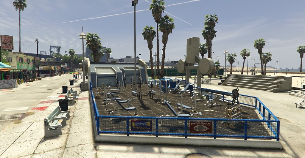 GTA 5 Muslce Beach