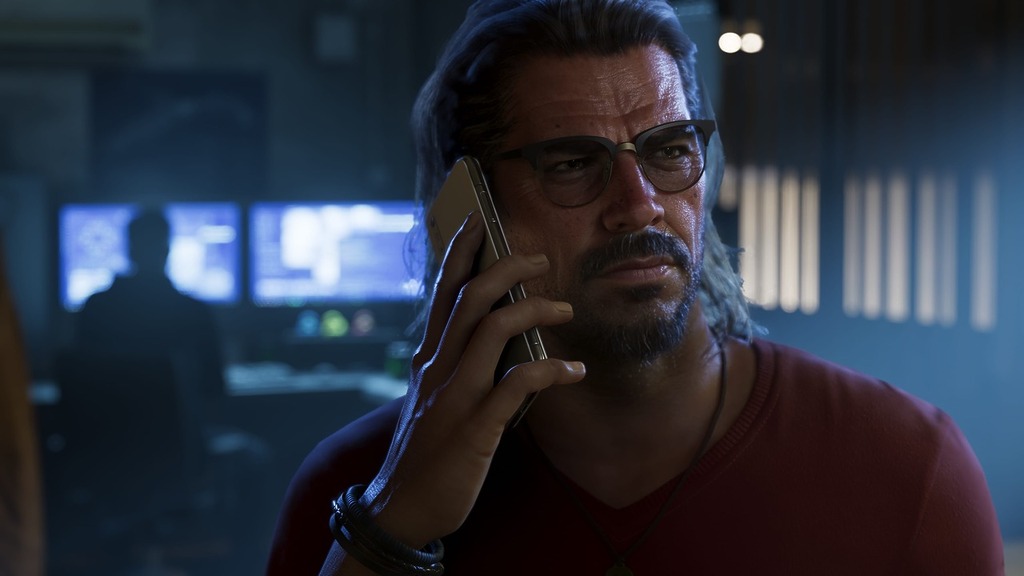 GTA 6 Raul Bautista making a phone call