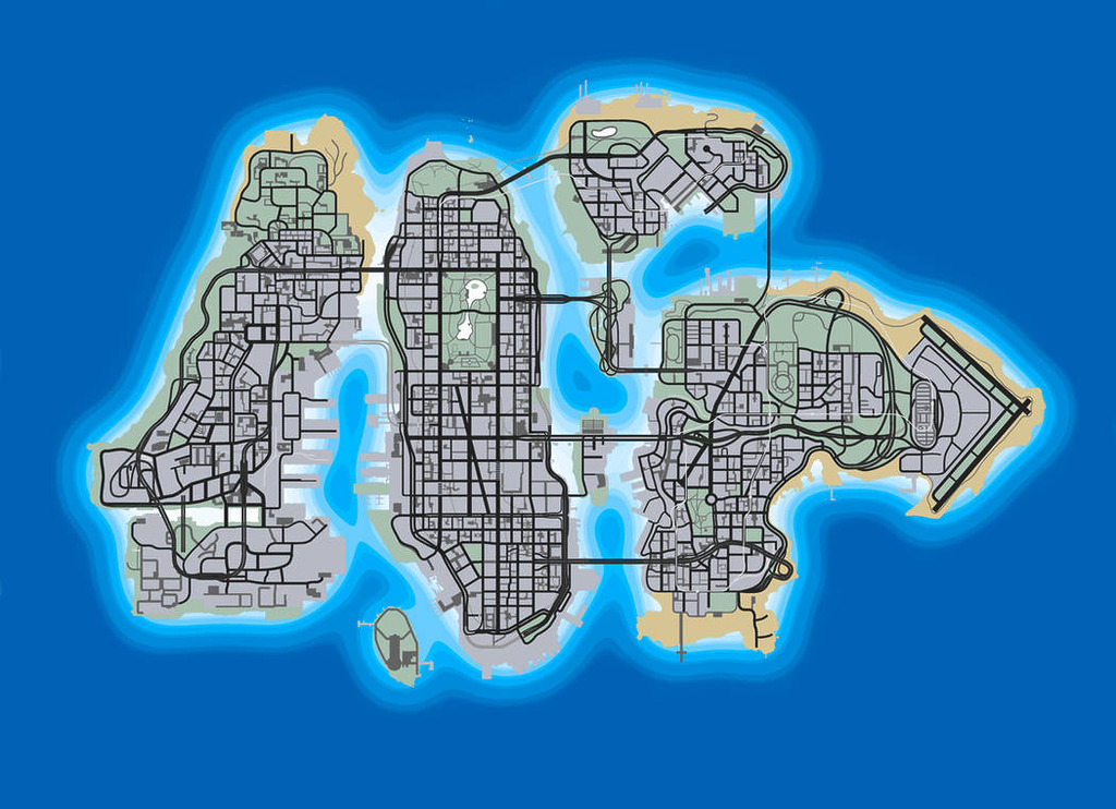 GTA 4 Map